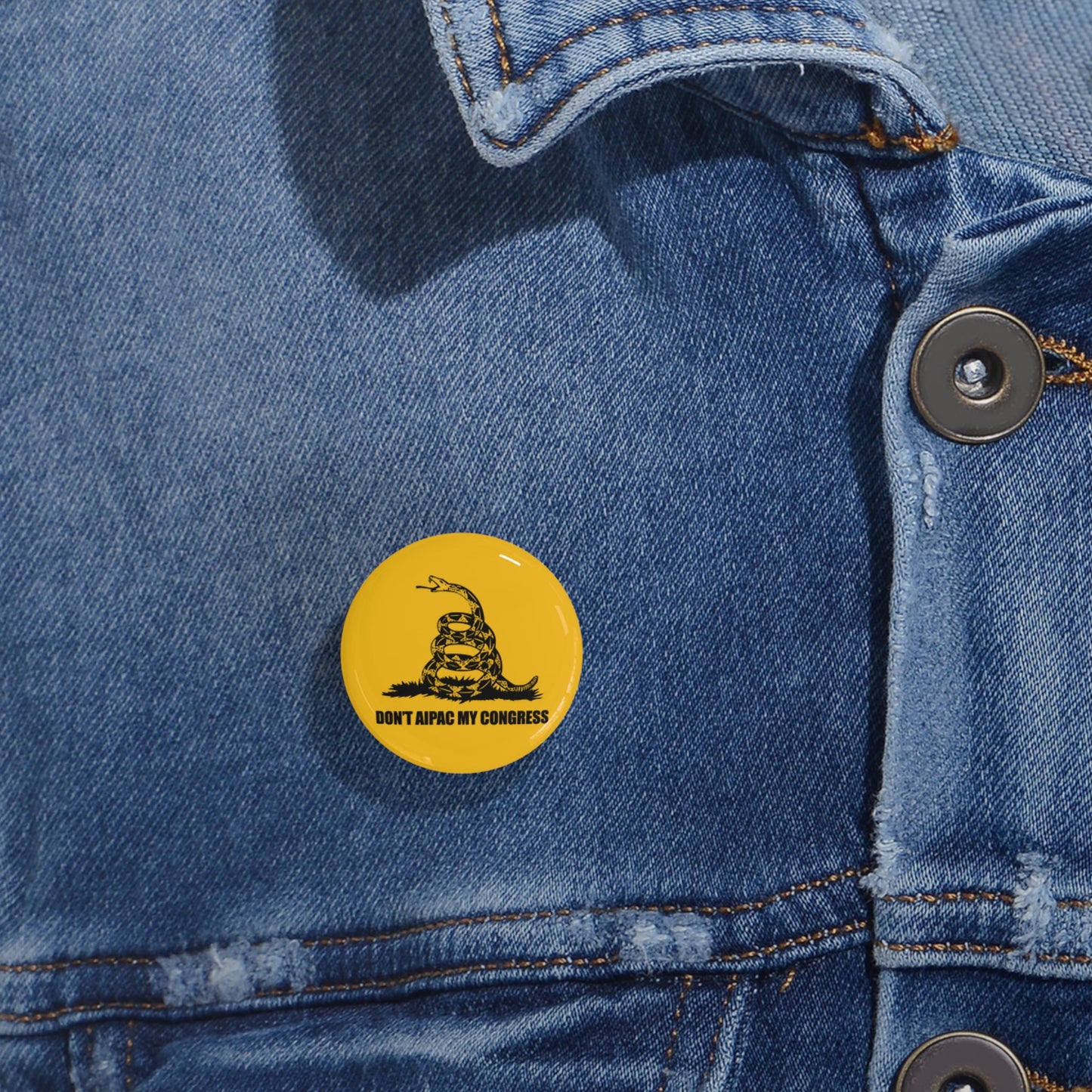 Don't Aipac My Congress 1" Pin