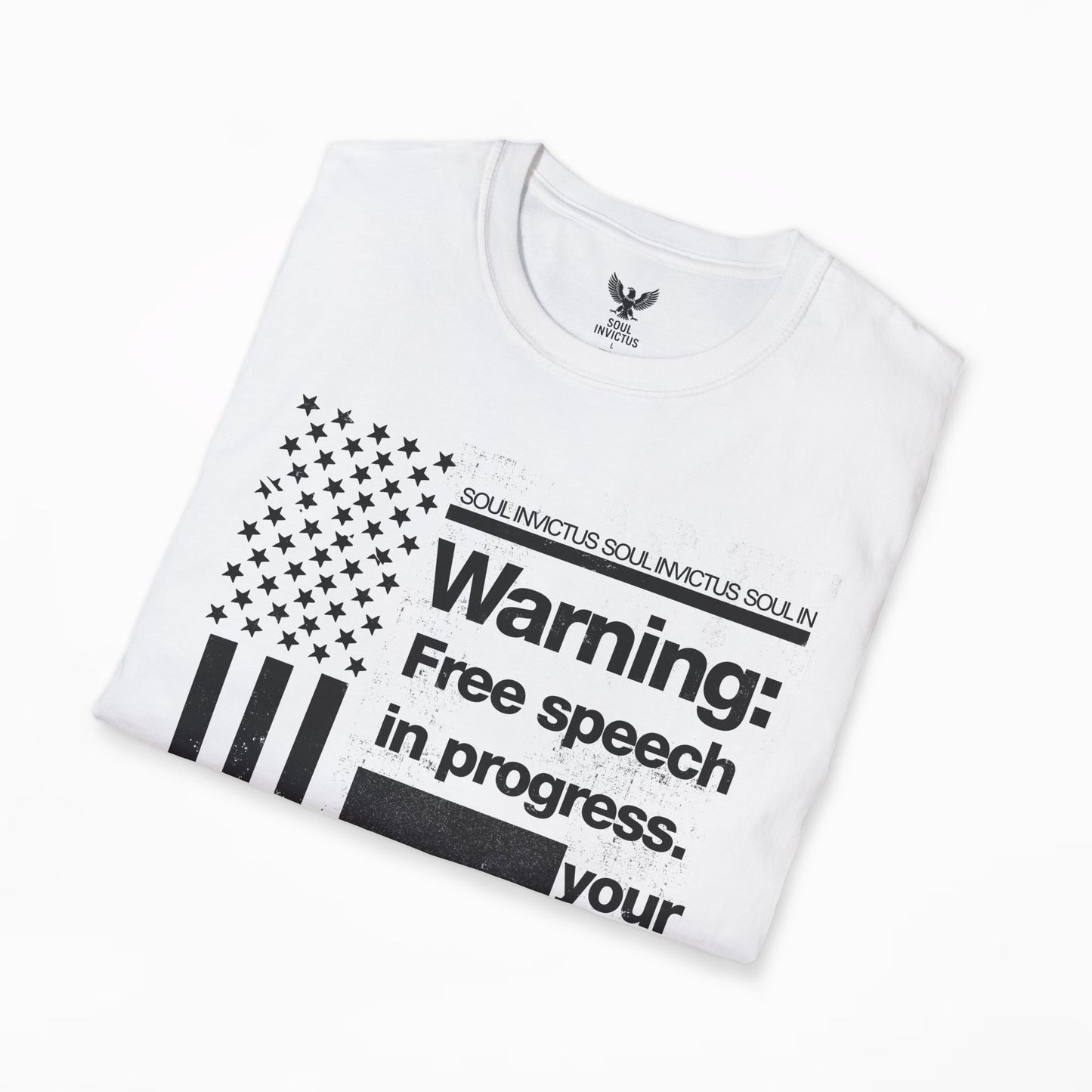 Warning: Free Speech T-shirt