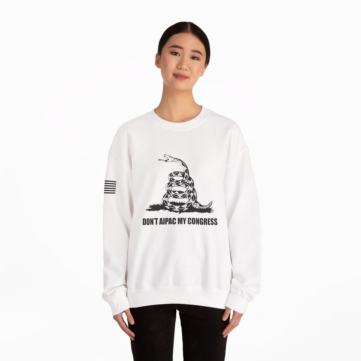 Don't Aipac My Congress Crewneck Sweatshirt