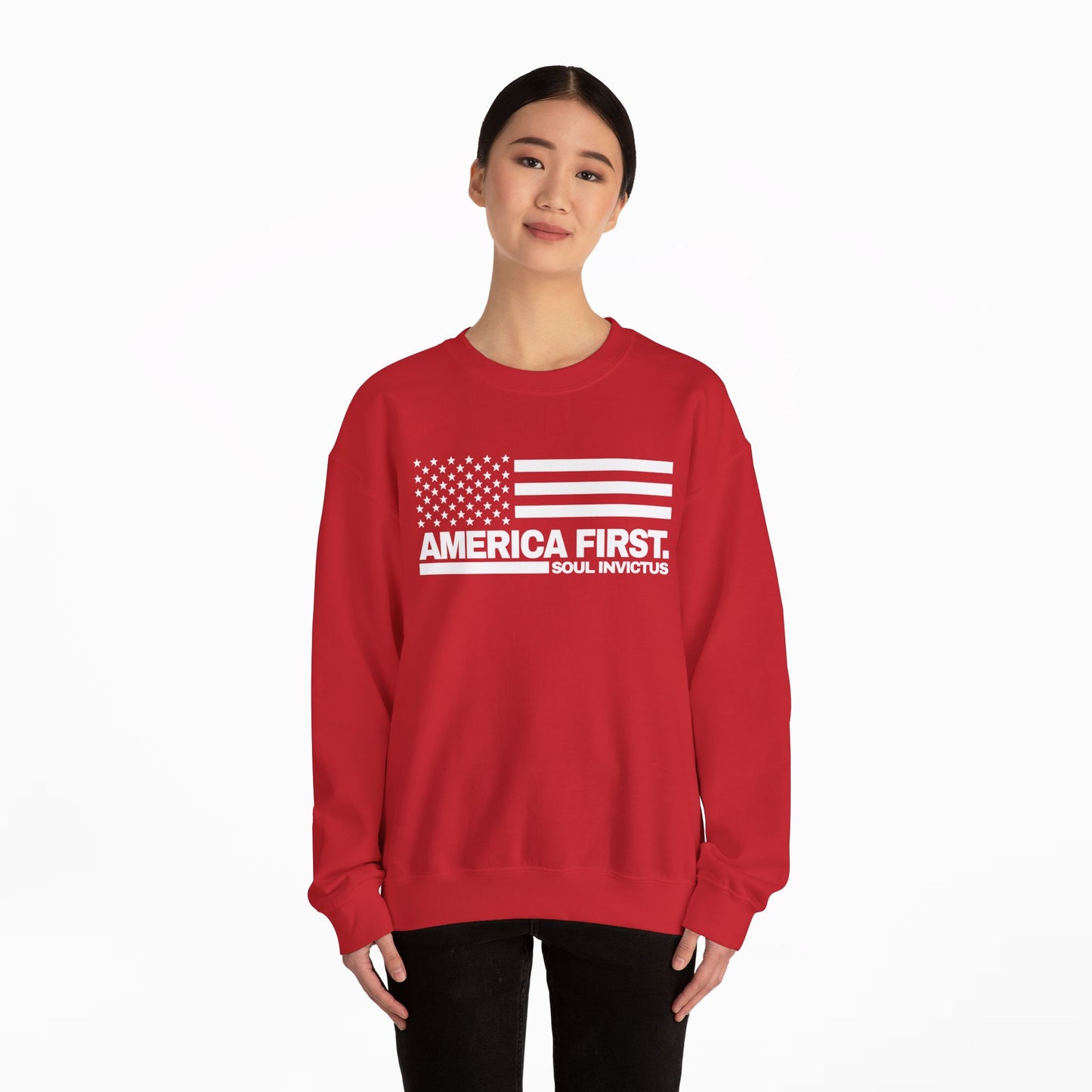 America First Crewneck Sweatshirt