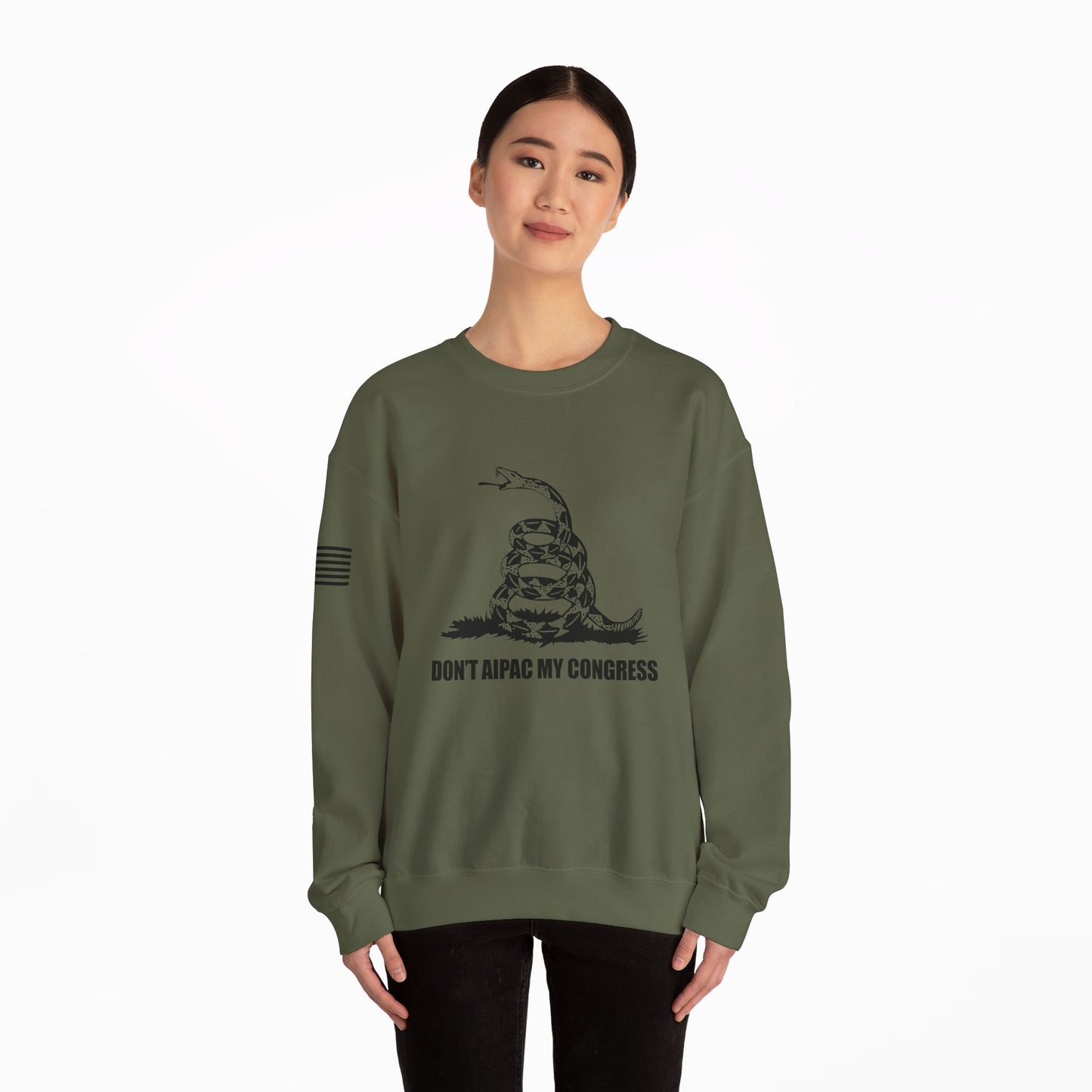Don't Aipac My Congress Crewneck Sweatshirt