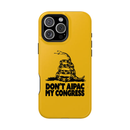 Don't AIPAC My Congress Impact-Resistant Magnetic Case