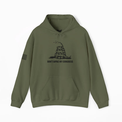 Don't Aipac My Congress Hoodie