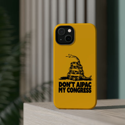 Don't AIPAC My Congress Impact-Resistant Magnetic Case