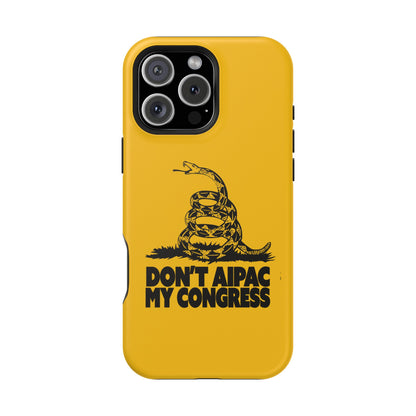 Don't AIPAC My Congress Impact-Resistant Magnetic Case