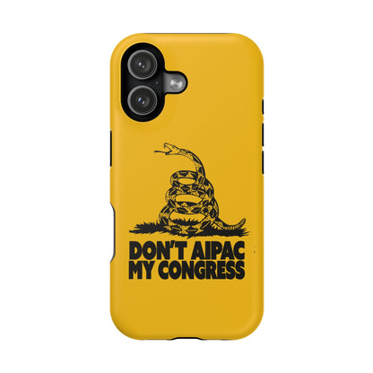 Don't AIPAC My Congress Impact-Resistant Magnetic Case