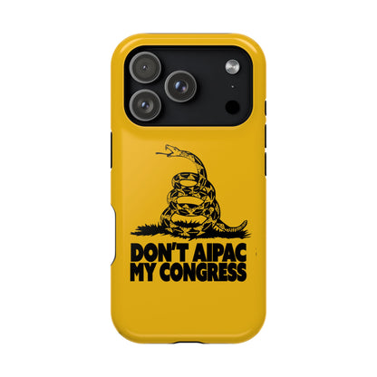 Don't AIPAC My Congress Impact-Resistant Magnetic Case