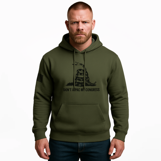 Don't Aipac My Congress Hoodie