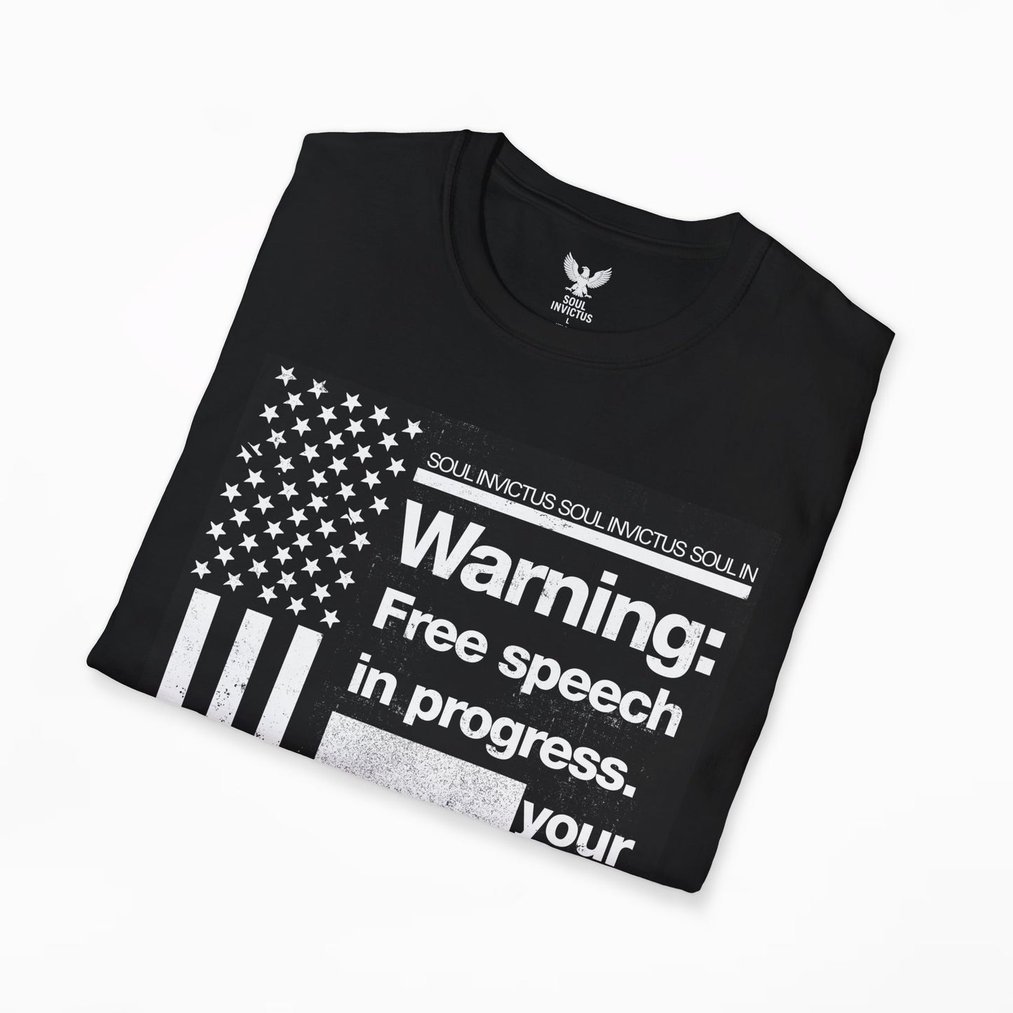 Warning: Free Speech T-shirt