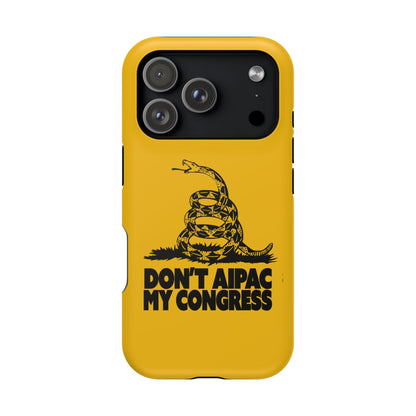 Don't AIPAC My Congress Impact-Resistant Magnetic Case