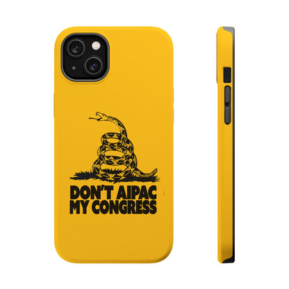 Don't AIPAC My Congress Impact-Resistant Magnetic Case