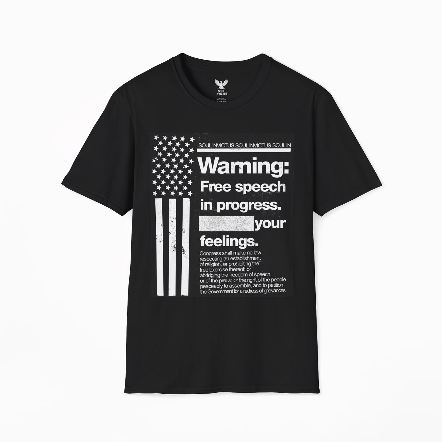 Warning: Free Speech T-shirt