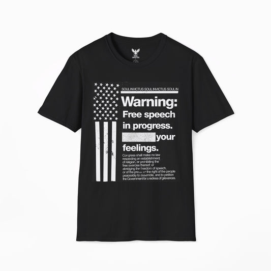 Warning: Free Speech T-shirt