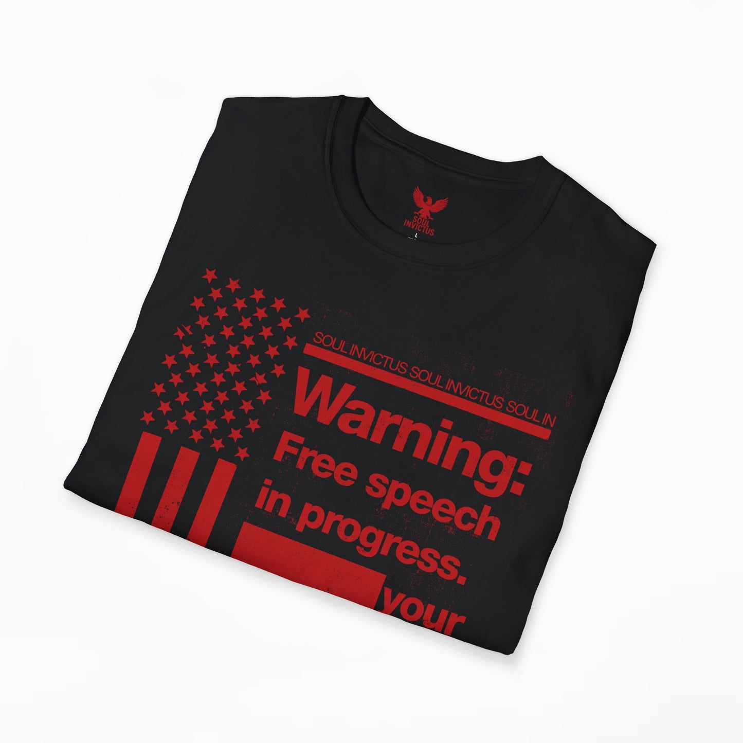 Warning: Free Speech T-shirt