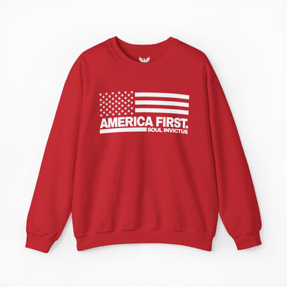 America First Crewneck Sweatshirt