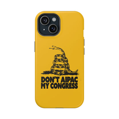 Don't AIPAC My Congress Impact-Resistant Magnetic Case