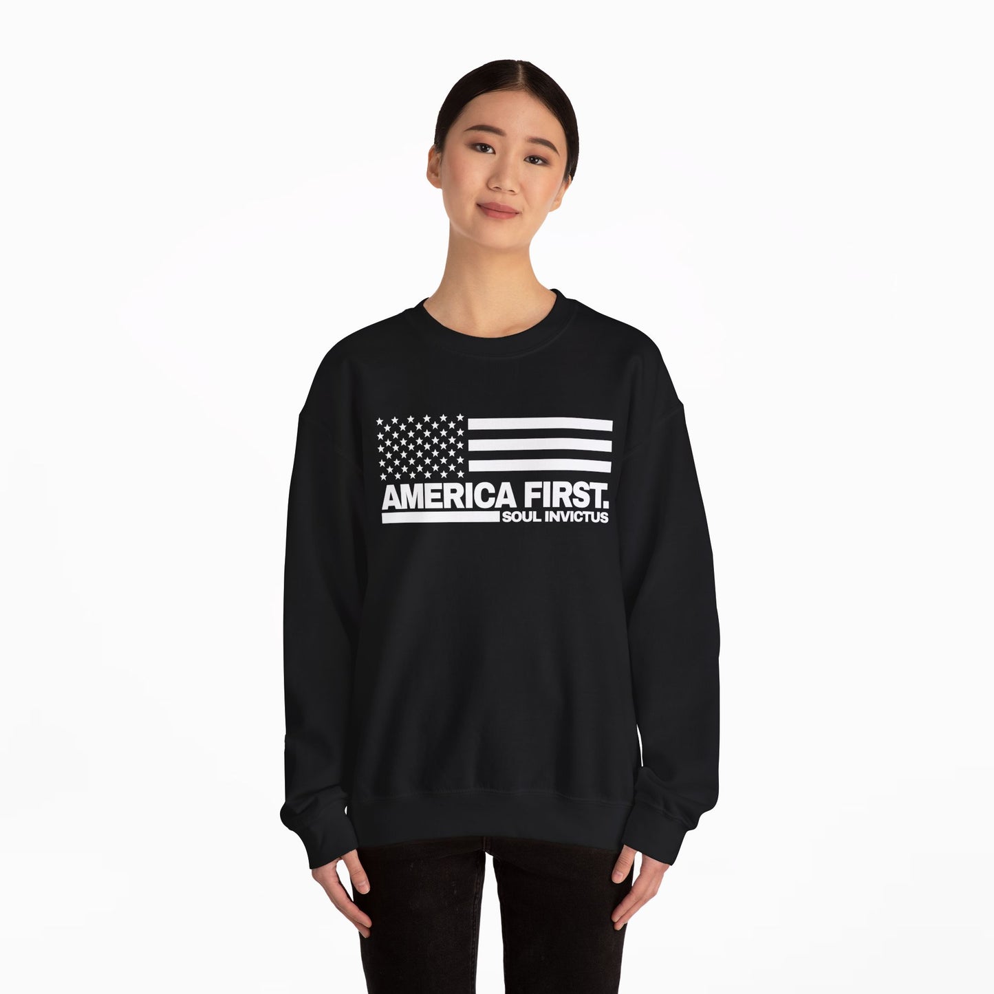 America First Crewneck Sweatshirt