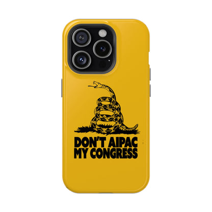 Don't AIPAC My Congress Impact-Resistant Magnetic Case
