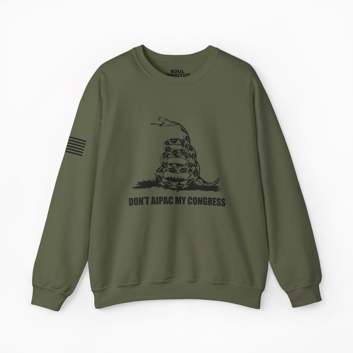 Don't Aipac My Congress Crewneck Sweatshirt